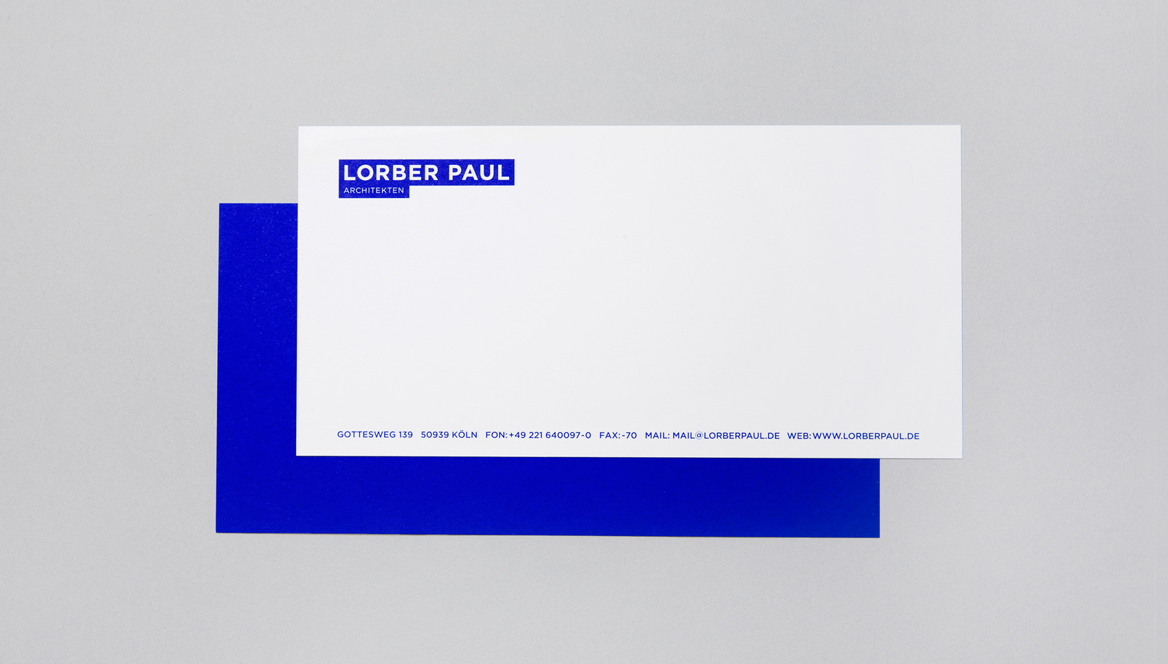 Lorber Paul Architekten. Corporate Design.